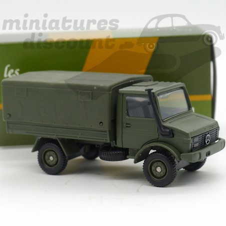 Camion Mercedes Unimog Bâché - Solido - 1/50ème en boite