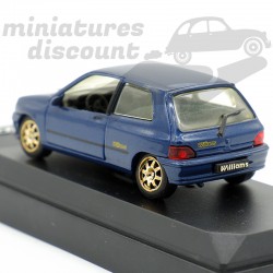 RENAULT CLIO WILLIAMS (BLEU MARINE) - SOLIDO - 1/43ème en boite