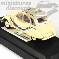 CITROËN 2CV FRANCE 3 (BLANC) - SOLIDO - 1/43ème en boite