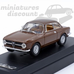 ALFA ROMEO 1300 JUNIOR COUPÉ (MARRON) - SOLIDO - 1/43ème en boite