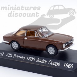 ALFA ROMEO 1300 JUNIOR COUPÉ (MARRON) - SOLIDO - 1/43ème en boite
