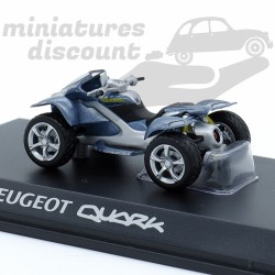 PEUGEOT QUARK (GRIS FONCÉ) - 1/43ème en boite