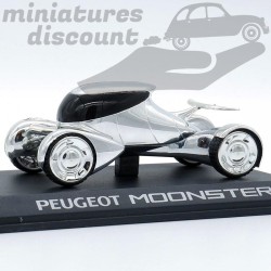 CONCEPT CAR PEUGEOT MOONSTER (ARGENT) - 1/43ème en boite