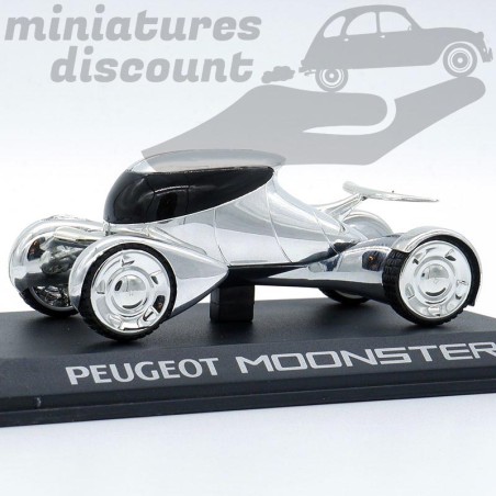 CONCEPT CAR PEUGEOT MOONSTER (ARGENT) - 1/43ème en boite
