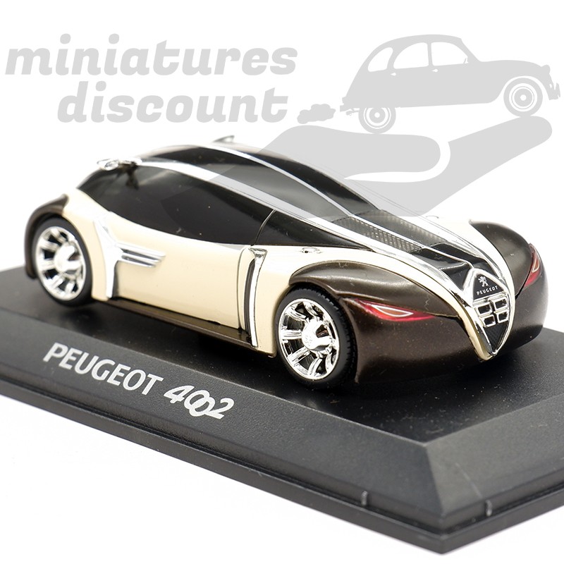 PEUGEOT 4002 (NOIR) - 1/43ème en boite