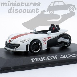 CONCEPT CAR PEUGEOT 20CUP (BLANC) - 1/43ème en boite