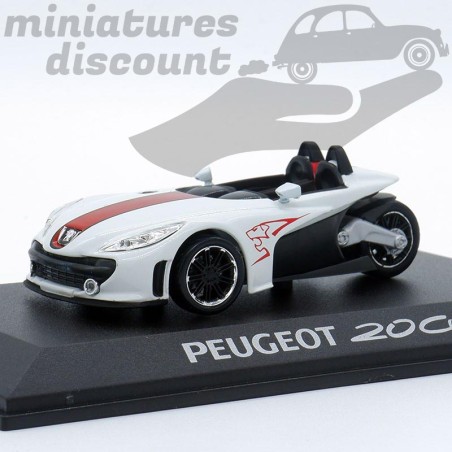 CONCEPT CAR PEUGEOT 20CUP (BLANC) - 1/43ème en boite
