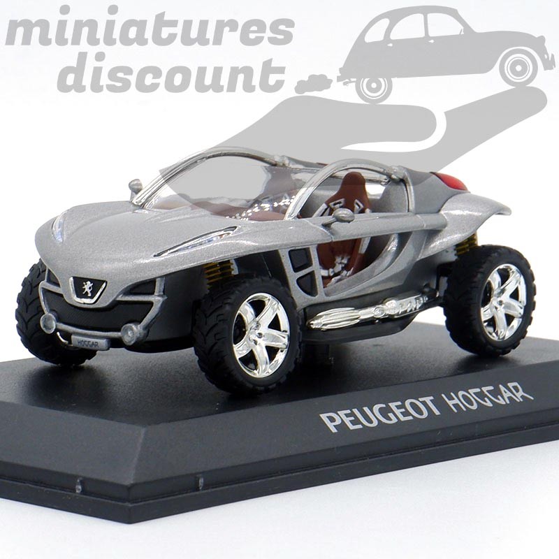CONCEPT CAR PEUGEOT HOGGAR (GRIS) - 1/43ème en boite