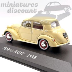 SIMCA HUIT 1938 (BEIGE) - 1/43ème en boite