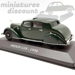 VOISIN C28 DE 1936 (VERT) - 1/43ème en boite