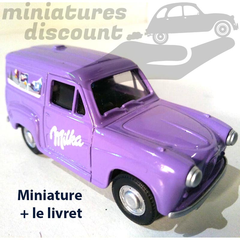 Camionnette Austin A35 "MILKA" - 1/64ème avec sa boite et son livret