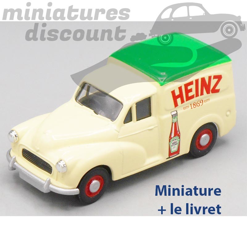 CAMIONNETTE MORRIS MINOR "HEINZ" (BEIGE) - CORGI - 1/60ème sous blister