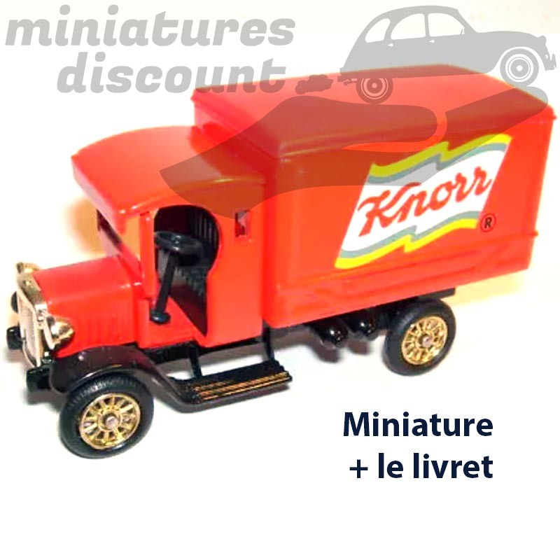 CAMIONNETTE DENNIS DELIVERY VAN DE 1925 "KNORR" (ROUGE) - CORGI - 1/60ème sous blister