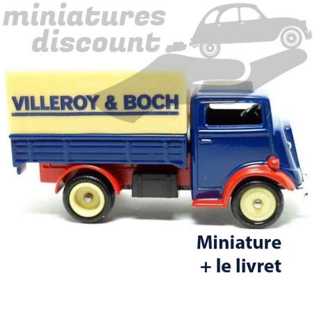 CAMION FORDSON 7V DE 1948 "VILLEROY & BOCH" (BLEU) - CORGI - 1/70ème sous blister