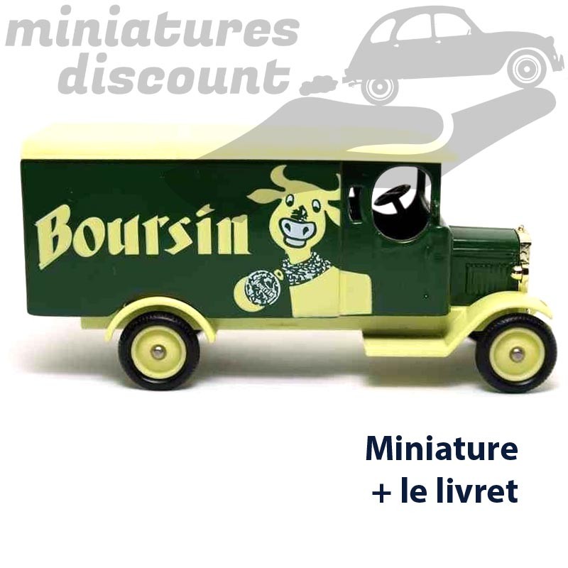 Fourgon Morris Van de 1931"BOURSIN" - 1/64ème avec sa boite et son livret