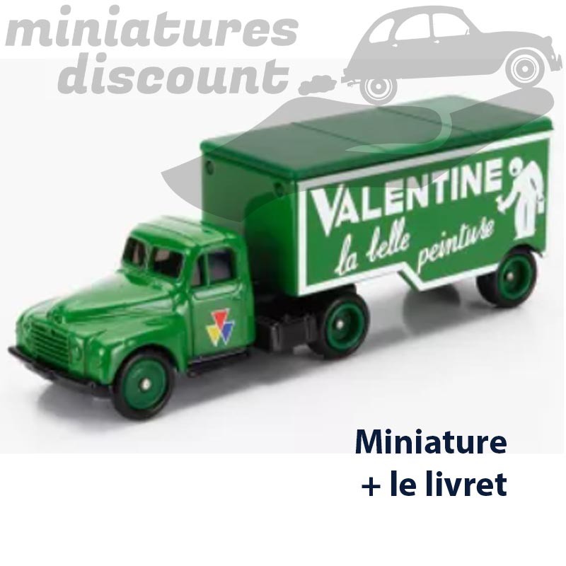 Citroën Type 55 de 1932 "VALENTINE" - 1/77ème avec sa boite et son livret