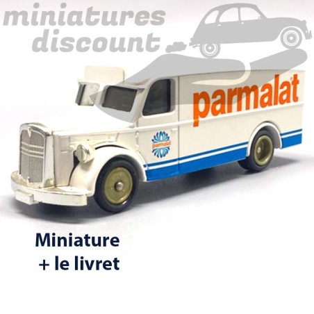 CAMION MAN VAN "PARMALAT" (BLANC) - CORGI - 1/72ème sous blister