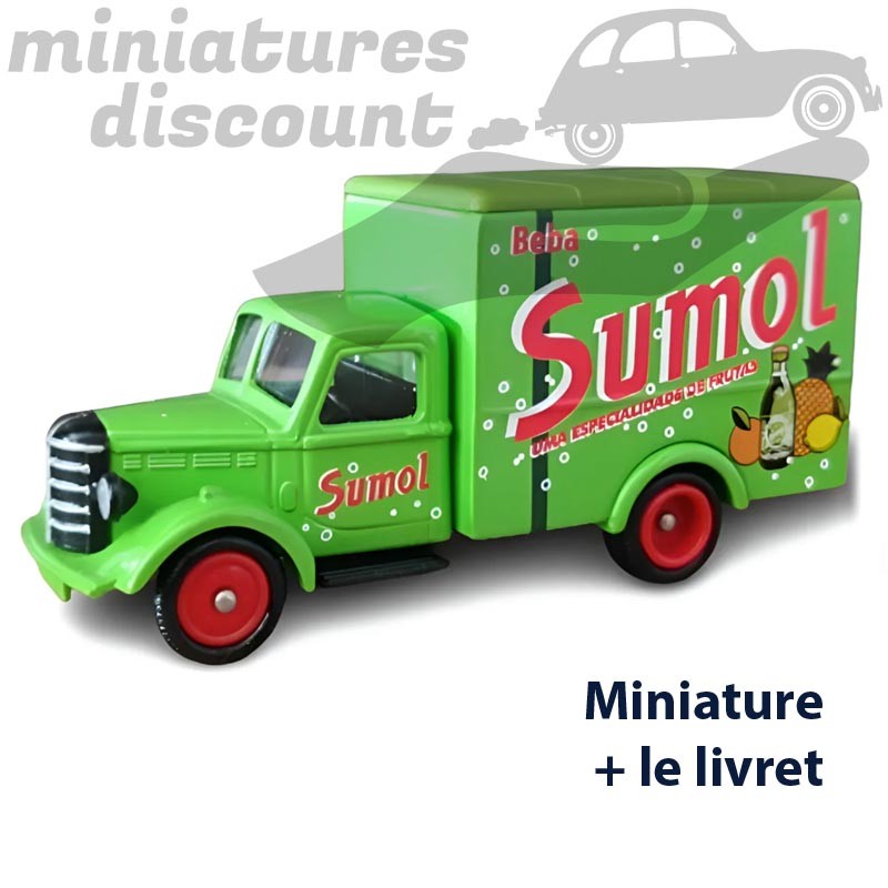 Camion Bedford 30 CWT "SUMOL" - 1/72ème avec sa boite et son livret