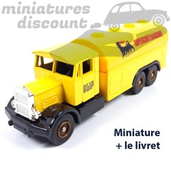 CAMION SCAMMELL TANKER, "AGIP" (JAUNE) - CORGI - 1/72ème sous blister