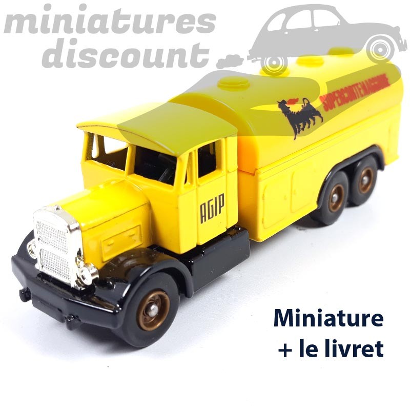 Camion Scammell Tanker, "AGIP" - 1/72ème avec sa boite et son livret