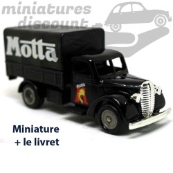 CAMION FORD CANVAS-BACK DE 1939 "MOTTA" (NOIR) - CORGI - 1/55ème sous blister