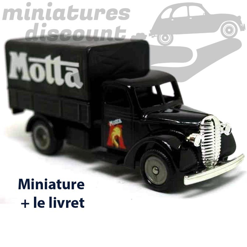 CAMION FORD CANVAS-BACK DE 1939 "MOTTA" (NOIR) - CORGI - 1/55ème sous blister