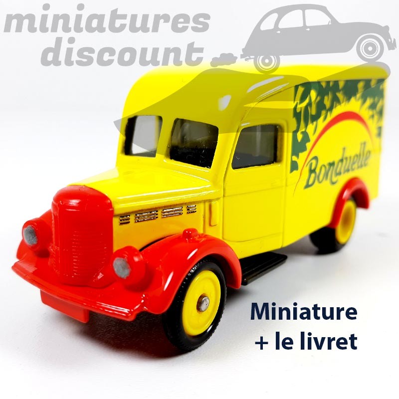 Camion Reo Delivery Van modèle 1950, "BONDUELLE" - 1/64ème avec sa boite et son livret