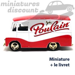CAMION MORRIS LD 150 DE 1959 "POULAIN" (ROUGE) - CORGI - 1/50ème sous blister