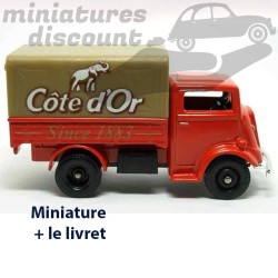 CAMION FORDSON 7V DE 1948 "COTE D'OR" (ROUGE) - CORGI - 1/70ème sous blister