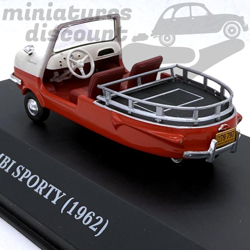 Modèle Réduit 1/43 Mercedes 180D Taxi De Tel Aviv 1962 - Blanc - Zamac - Neuf