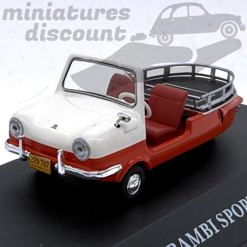 BAMBI SPORTY DE 1962 (ROUGE) - 1/43ème en boite