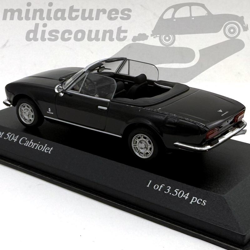 PEUGEOT 504 CABRIOLET Blanc MINICHAMPS 1:43 EUR 50,50 - FR