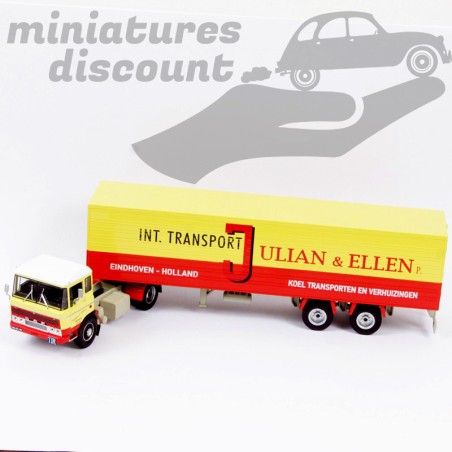 Semi Remorque, DAF 2600 1962 à 1974 - 1/43ème