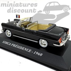 SIMCA PRÉSIDENCE DE 1960 (NOIR) - 1/43ème en boite