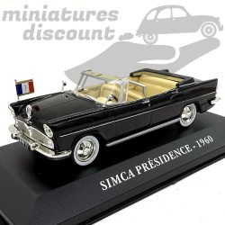 SIMCA PRÉSIDENCE DE 1960 (NOIR) - 1/43ème en boite