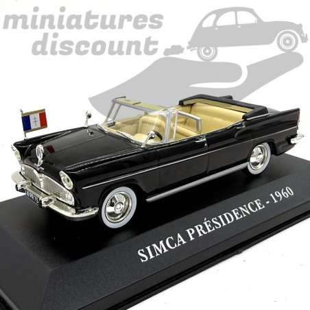 SIMCA PRÉSIDENCE DE 1960 (NOIR) - 1/43ème en boite
