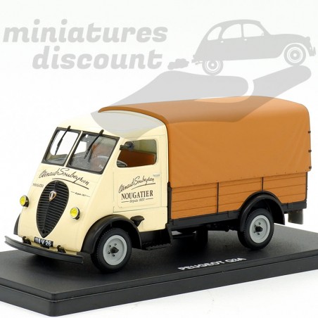 Peugeot Q3A Camionnette - "Nougatier" - 1/43ème avec boite