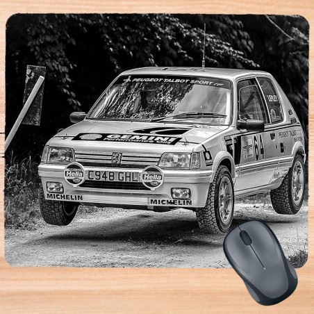 Tapis de souris - Peugeot 205 GTI - Rallye