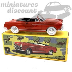 PEUGEOT 404 CABRIOLET "ROUGE" (ROUGE) - 1/43ème en boite