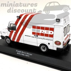FREIGHT ROVER SHERPA, RED EN 1986-87 (BLANC) - 1/43ème sous blister