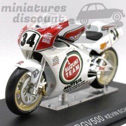 MOTO GP (BLANC) - 1/24ème en boite