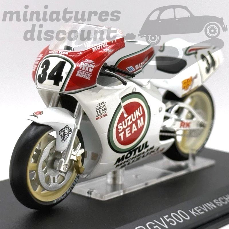 MOTO GP (BLANC) - 1/24ème en boite