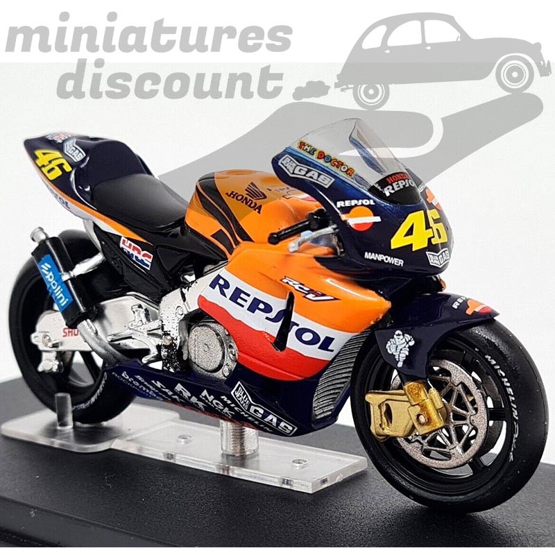 Honda RC211V Valentino Rossi en 2002 - Moto GP - 1/24ème en boite