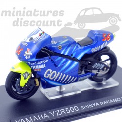 YAMAHA YZR500 DE SHINYA NAKANO DE 2001 (BLEU) - 1/24ème en boite