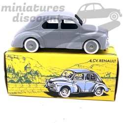 Renault 4CV Grise, de chez CIJ (moderne) - 1/43ème en boite