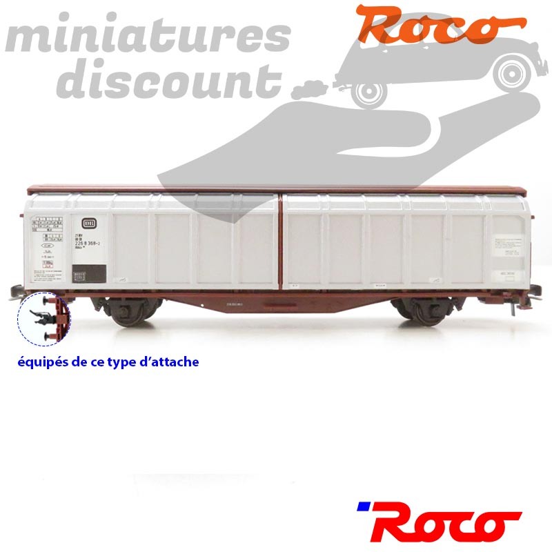 Wagon Arnold DB - Couvert à Parois Coulissantes - Railship - Echelle N (1/160)