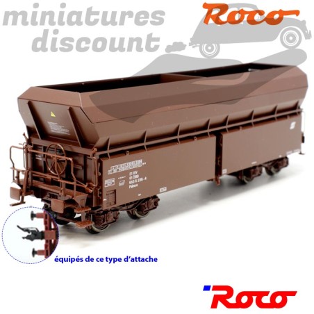 Wagon à Trémie OBB - HO - 1/87ème - Roco ref 47408 - en boite