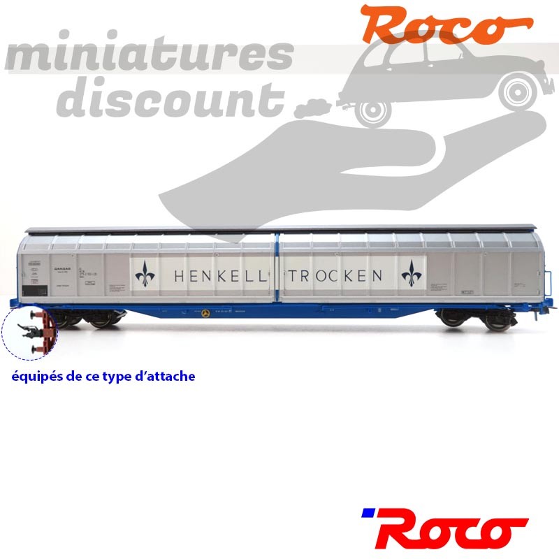 Wagon Cargo - Henkell Trocken - HO - 1/87ème - Roco ref 47146 - en boite