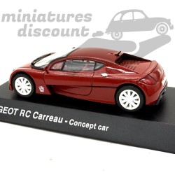 Peugeot RC Concept Car 1/18 - Solido - Rouge, Zamac, édition Boîte Fermée