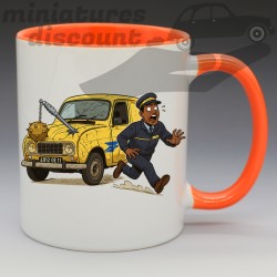 Renault 4L "Les Visiteurs" - Mug Céramique 350ml